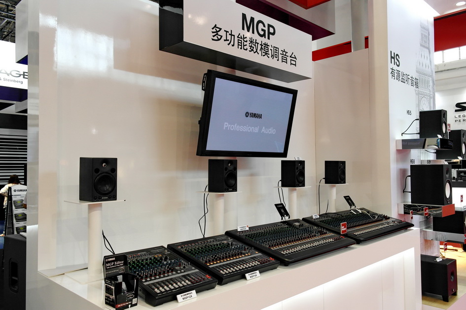 新宝GG专业音响新产品亮相PALM EXPO 2013展会 