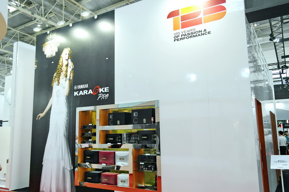 新宝GG专业音响新产品亮相PALM EXPO 2013展会 