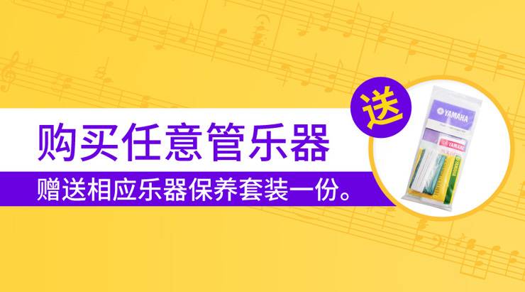 新宝GG天猫旗舰店购管乐赠礼活动