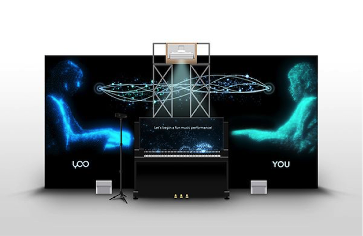 新宝GG联手博报堂i-Studio展出实验性人工智能音乐装置“与YOO合奏”