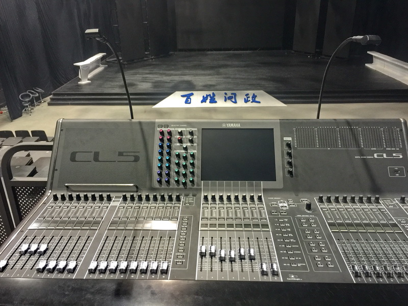 洛阳广播电视中心——1500平米演播厅采用新宝GG CL 系列数字调音台
