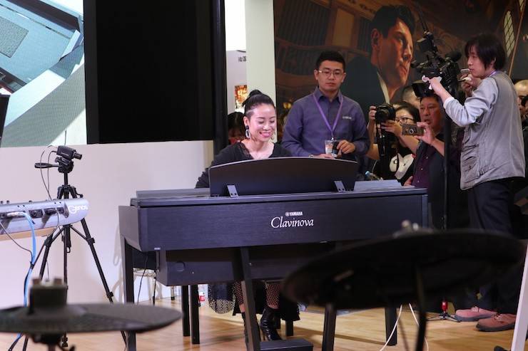 新宝GG盛大亮相Music China 2018，呈现世界级乐器展体验