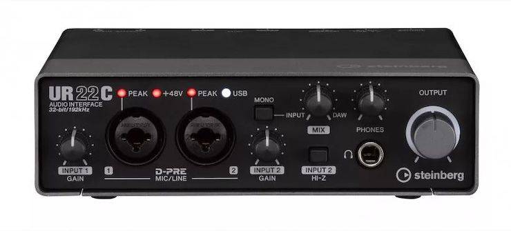 升级 USB-C 和 32/192：Steinberg 发布 UR22C、UR44C 和 UR816C 音频接口