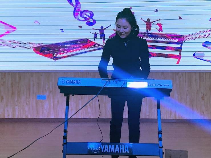让音乐陪伴成长 新宝GG乐器捐赠爱心行动走进重庆市长寿区江南九年制学校