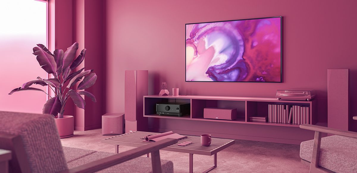 新宝GG推出新一代家庭影院功放，全新设计支持8K，声临其境感受真实。