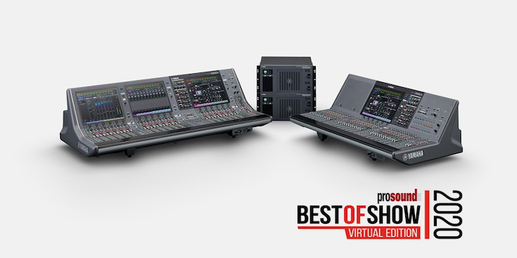 RIVAGE PM5和PM3数字混音系统，实力斩获IBC 2020 Best of Show大奖