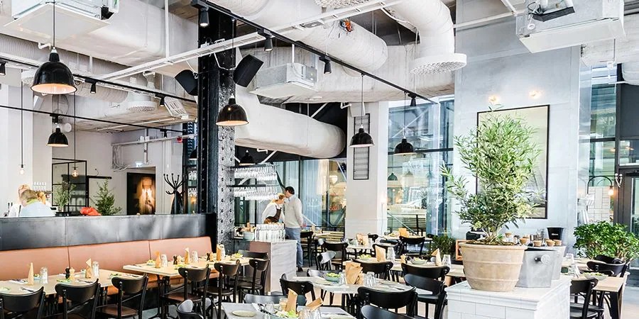 新宝GG助力斯德哥尔摩的法国工业风餐厅Usine
