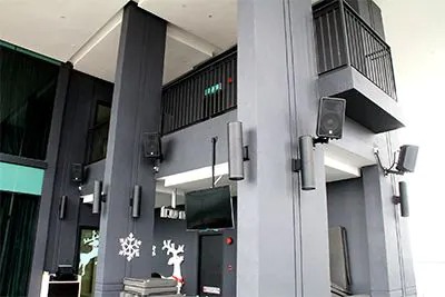 新宝GG凭借其久经考验的音质被马六甲瑞士花园酒店及公寓选中