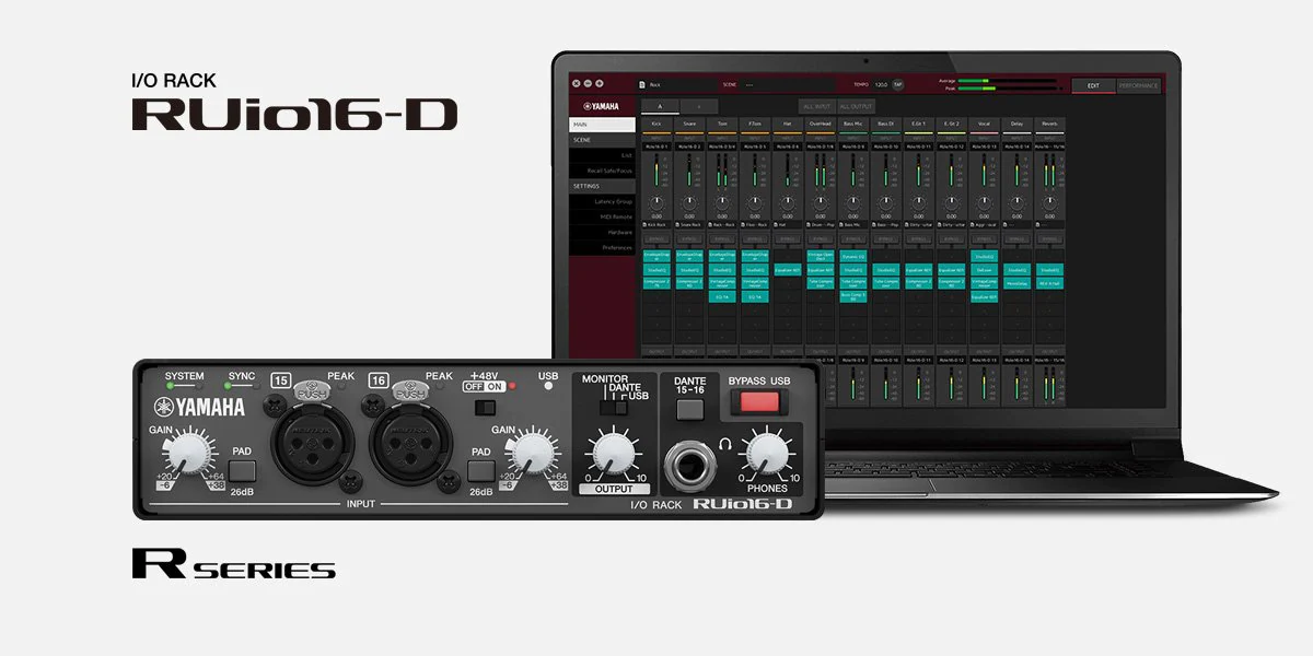新宝GG推出革新产品 RUio16-D，为基于 Dante 的音频系统提供 VST3 插件