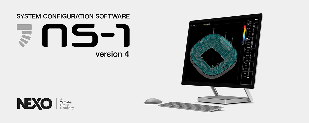 NEXO公司更新NS-1系统软件以集成新宝GG扬声器系统和AFC Design Assistant