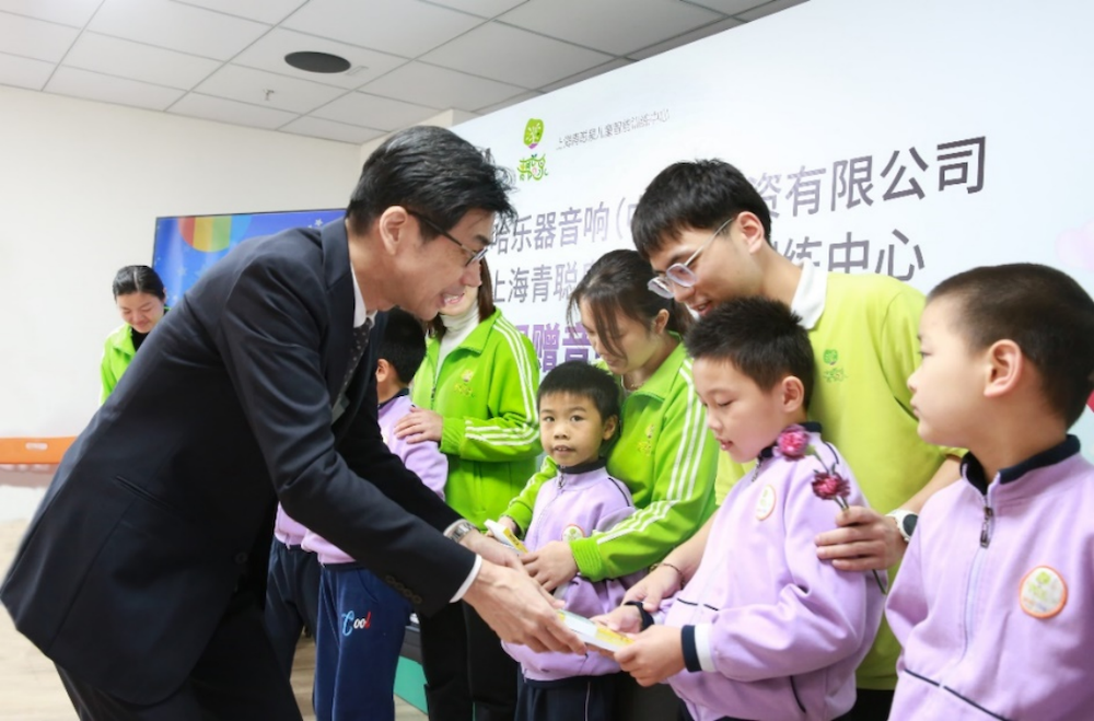 传递音乐，感受爱与温暖——新宝GG音响捐赠仪式