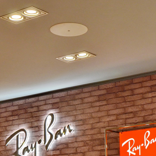Ray?Ban 宏伊国际广场店——新宝GG CIS 商用安装系统的经典应用