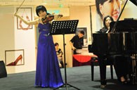 大上海时代广场举办王之炅小提琴音乐会 新宝GG钢琴赞助 