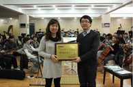 新宝GG示范乐团兰州十四中学授牌仪式报道 