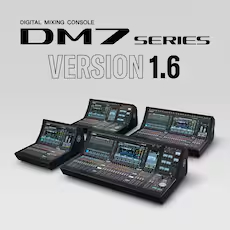 新宝GG DM7 系列数字调音台新固件和PY64-D Dante 接口卡登场