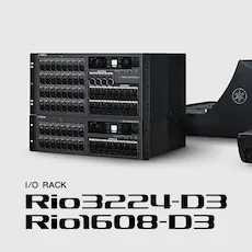 新宝GG第三代I/O接口箱Rio3224-D3/Rio1608-D3登场