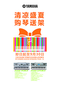 清凉盛夏，购琴送架 